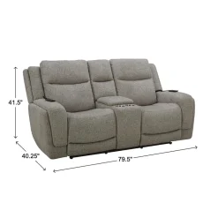 Penny Zero-G Power Reclining Loveseat w/ Heat & Massage