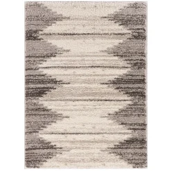 Phoenix Ivory Gray Global Rug