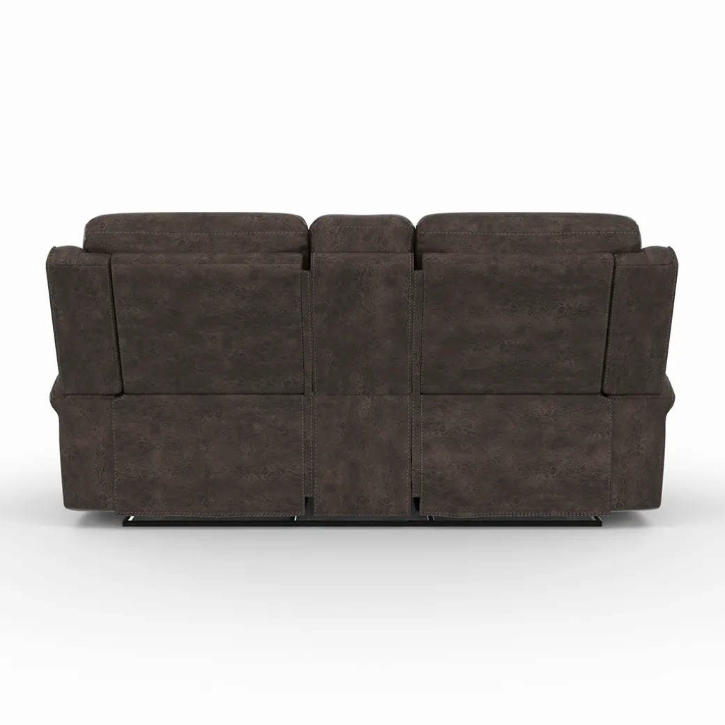 Quade Manual Reclining Loveseat with Console