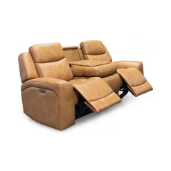 Reno Power Reclining Sofa with Drop Down Table