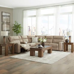 Sandra Power Reclining Sectional (6pc)