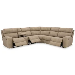 Sandra Power Reclining Sectional (6pc)