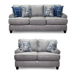 Savannah Sofa and Loveseat