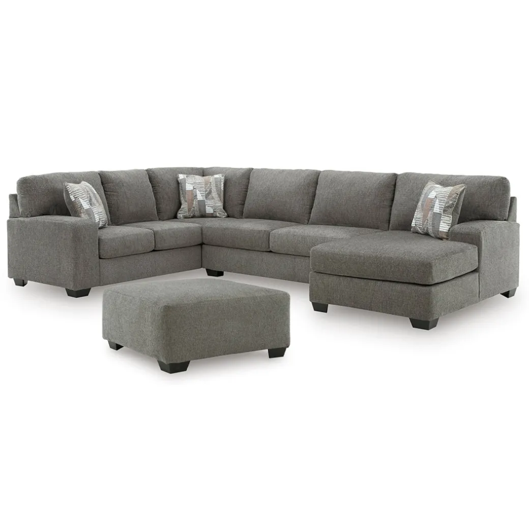 Seyler Sectional Right Chaise with Ottoman