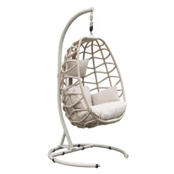 Single Basket Rope Chair