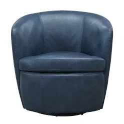 SoHo Leather Swivel Chair