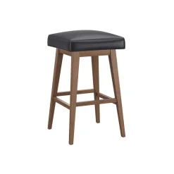 Square Bar Stool - Black
