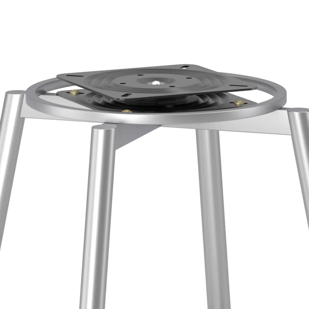 Square Bar Stool - Black
