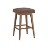 Square Bar Stool - Brown