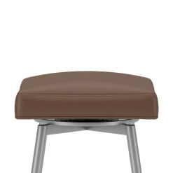 Square Bar Stool - Brown