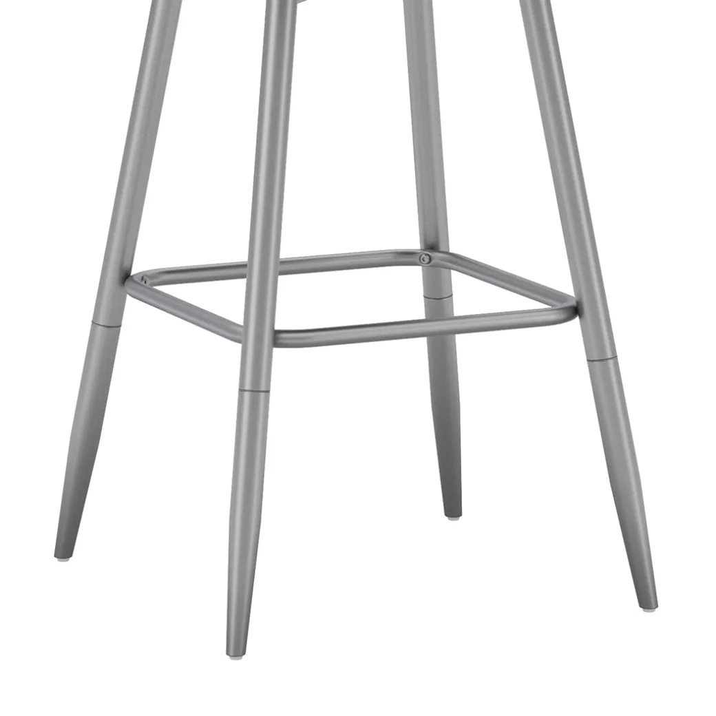 Square Bar Stool - Brown