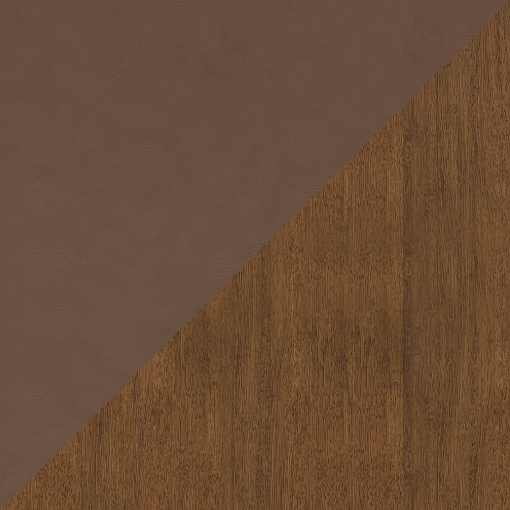 Square Bar Stool - Brown