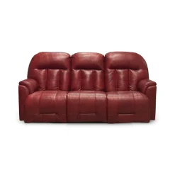 Suitably Leather Power Reclining Sofa