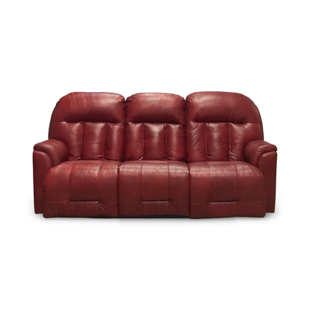 Suitably Leather Power Reclining Sofa