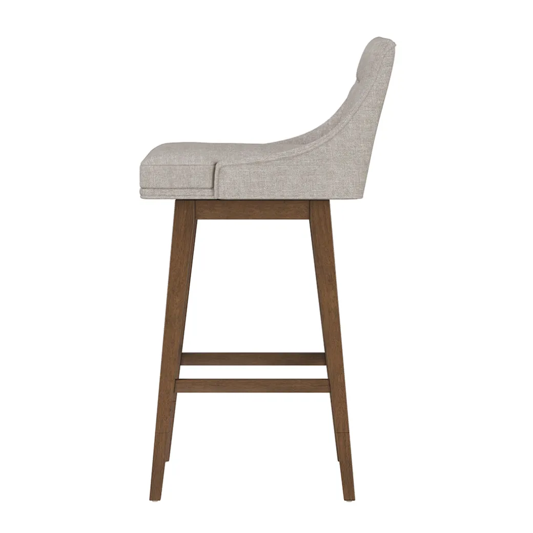 Tapered Bar Stool - Beige