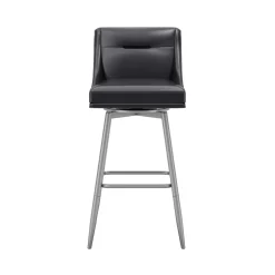 Tapered Bar Stool - Black
