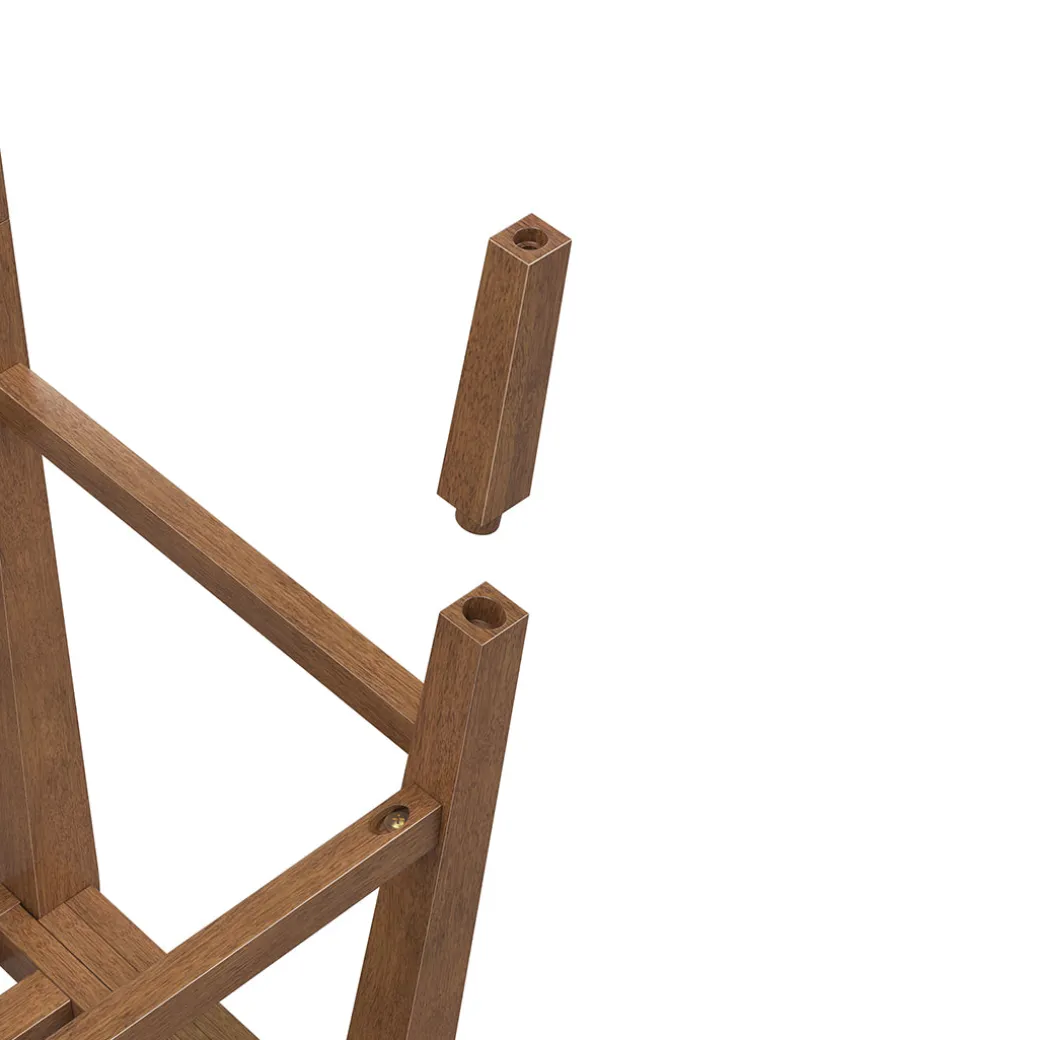 Tapered Bar Stool - Black