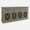 Telluride Driftwood Drawer Sideboard
