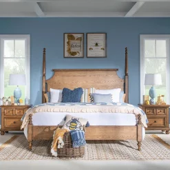 Vintage Market Poster Bed