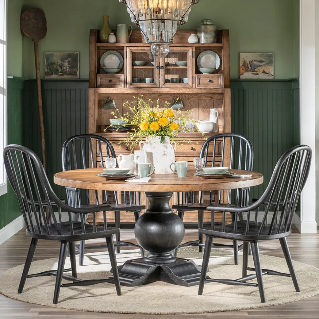 Vintage Market Round Dining Table