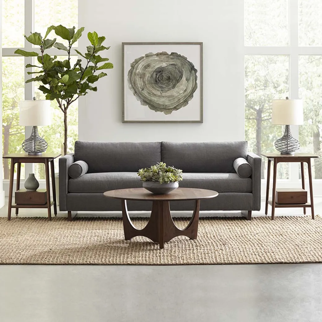 Walnut Grove Round Cocktail Table