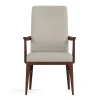 Walnut Grove Tall Leather Arm Chair
