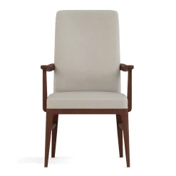 Walnut Grove Tall Leather Arm Chair