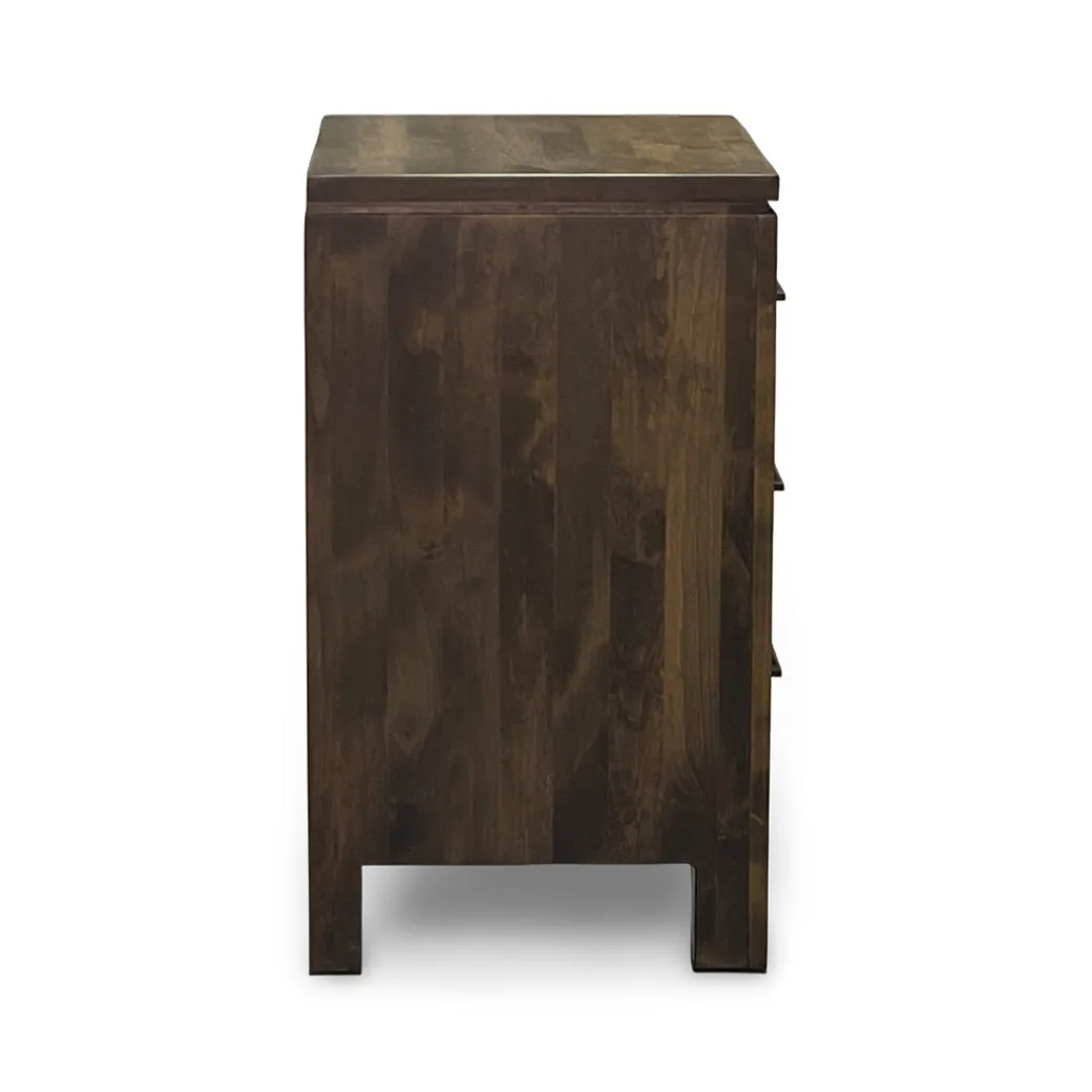 2 West Nightstand - Brown