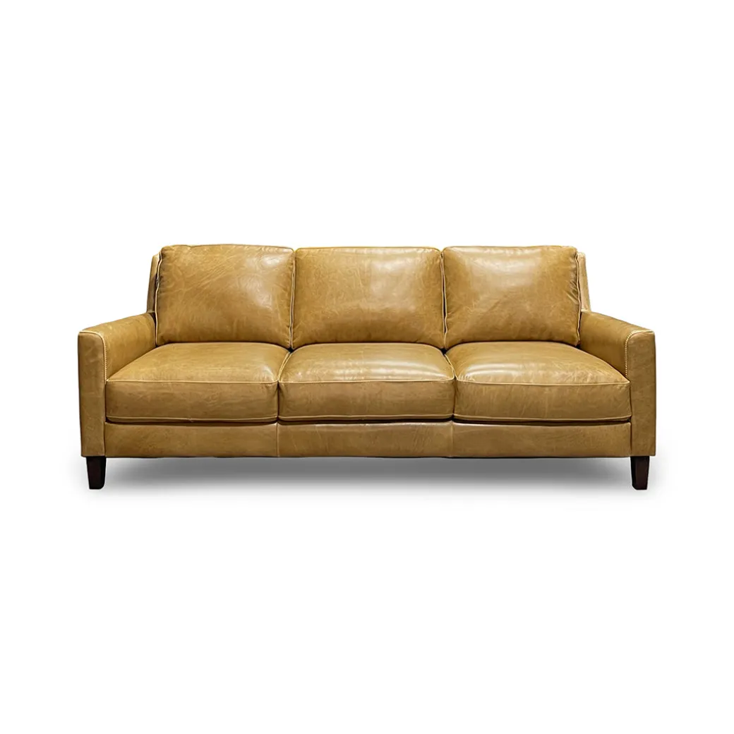 York Leather Sofa