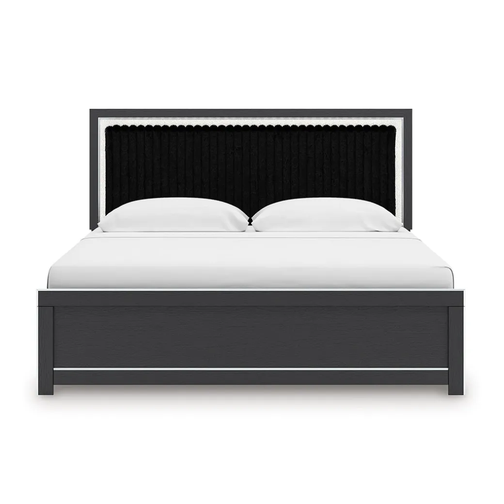 Zuraleus Upholstered Panel Bed