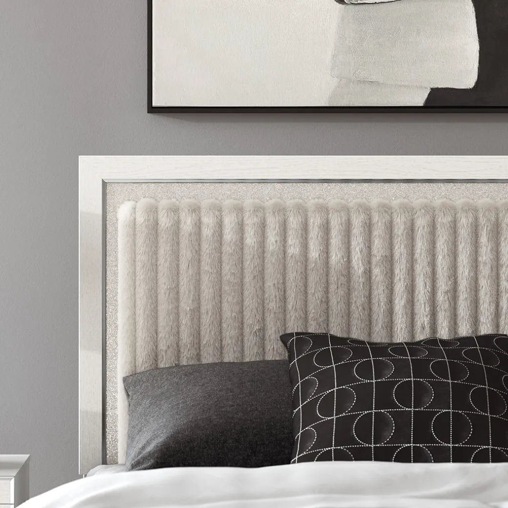 Zuraleus Upholstered Panel Bed