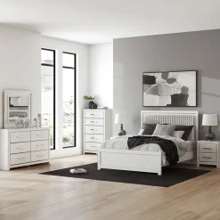 Zuraleus Upholstered Panel Bed