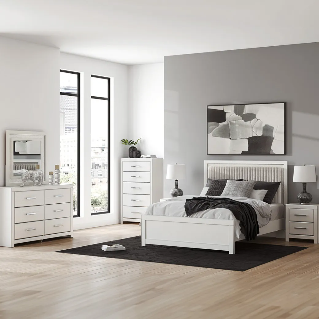 Zuraleus Upholstered Panel Bed