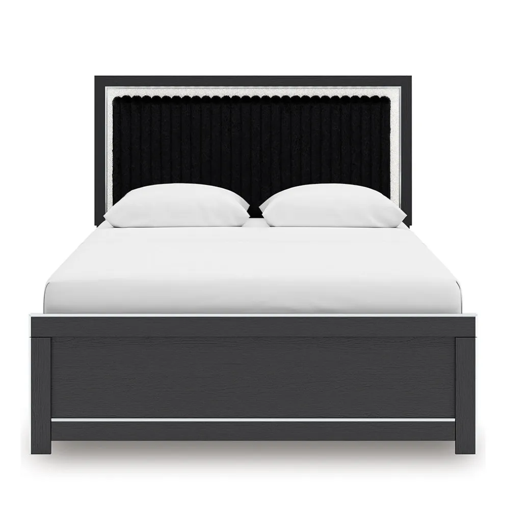 Zuraleus Upholstered Panel Bed